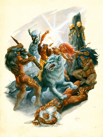 [HQ] ElfQuest Original Quest Covers and Backcovers cover