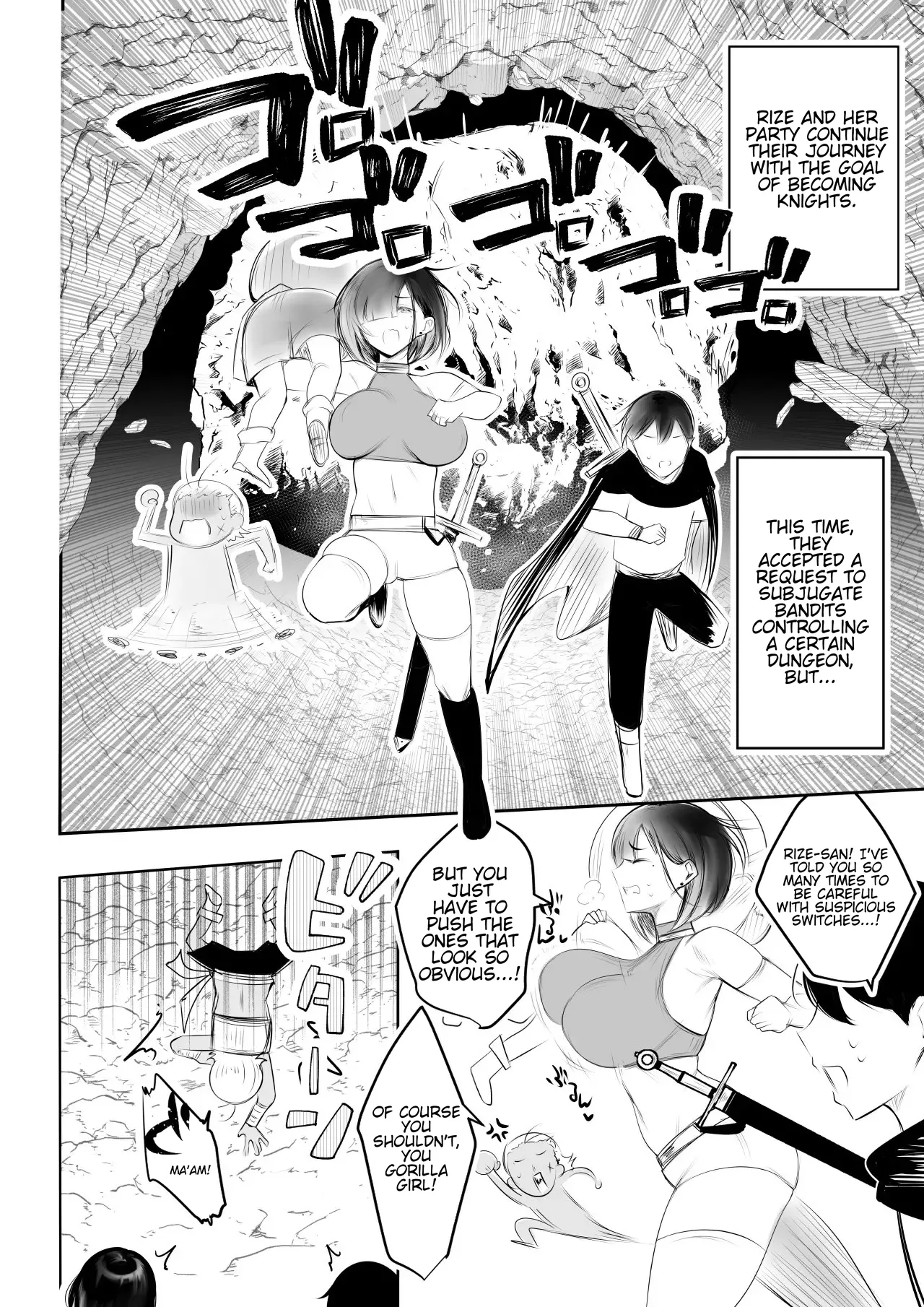 Female Knight Lize is Embraced by a Man Again Tonight 4 page 3 full