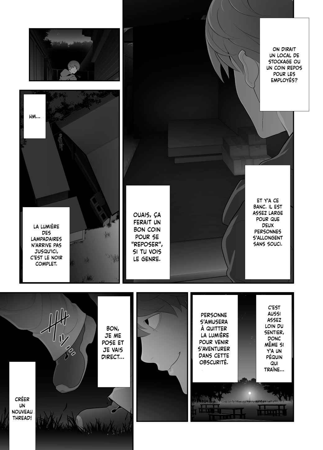 Josouko Hatten-kei <<Senkabano Shinrinkouen Hen>> | Rencontre avec un travesti ≪Le parc forestier de Chikabano≫ page 9 full