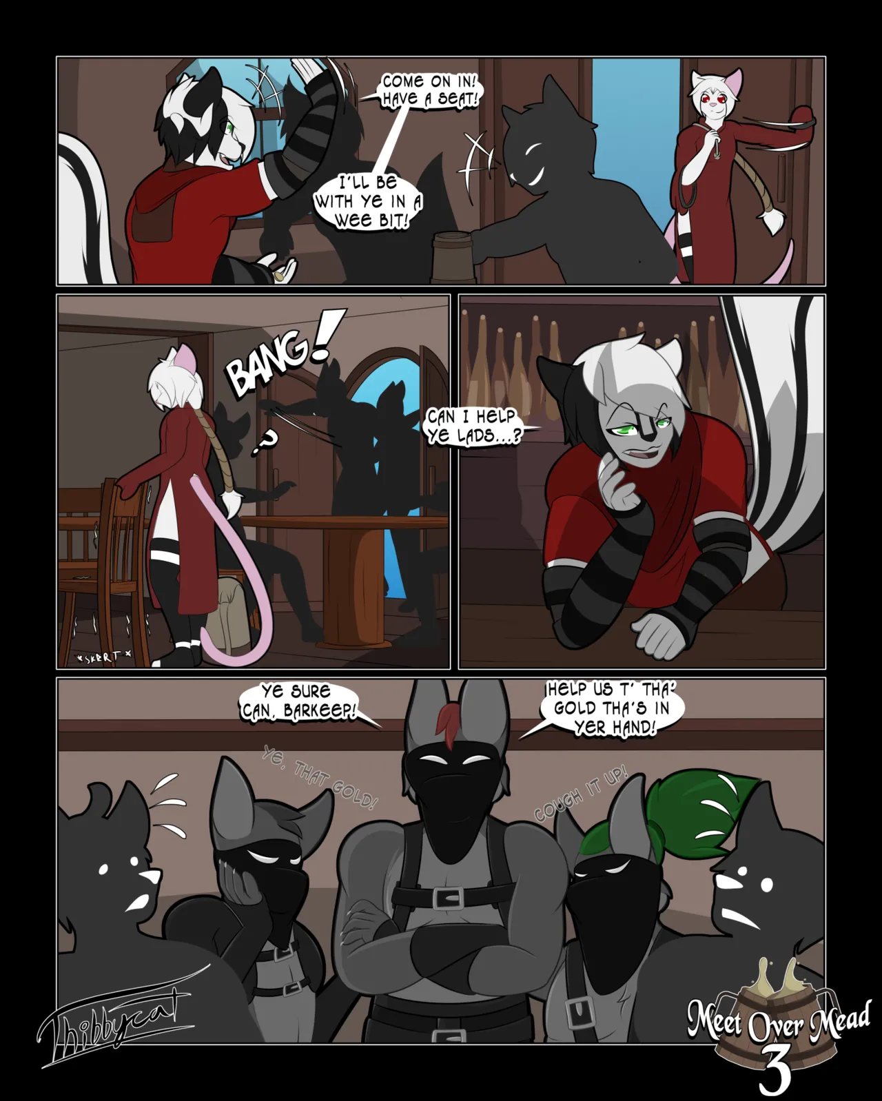 Meet Over Mead: Act 1 page 4 full