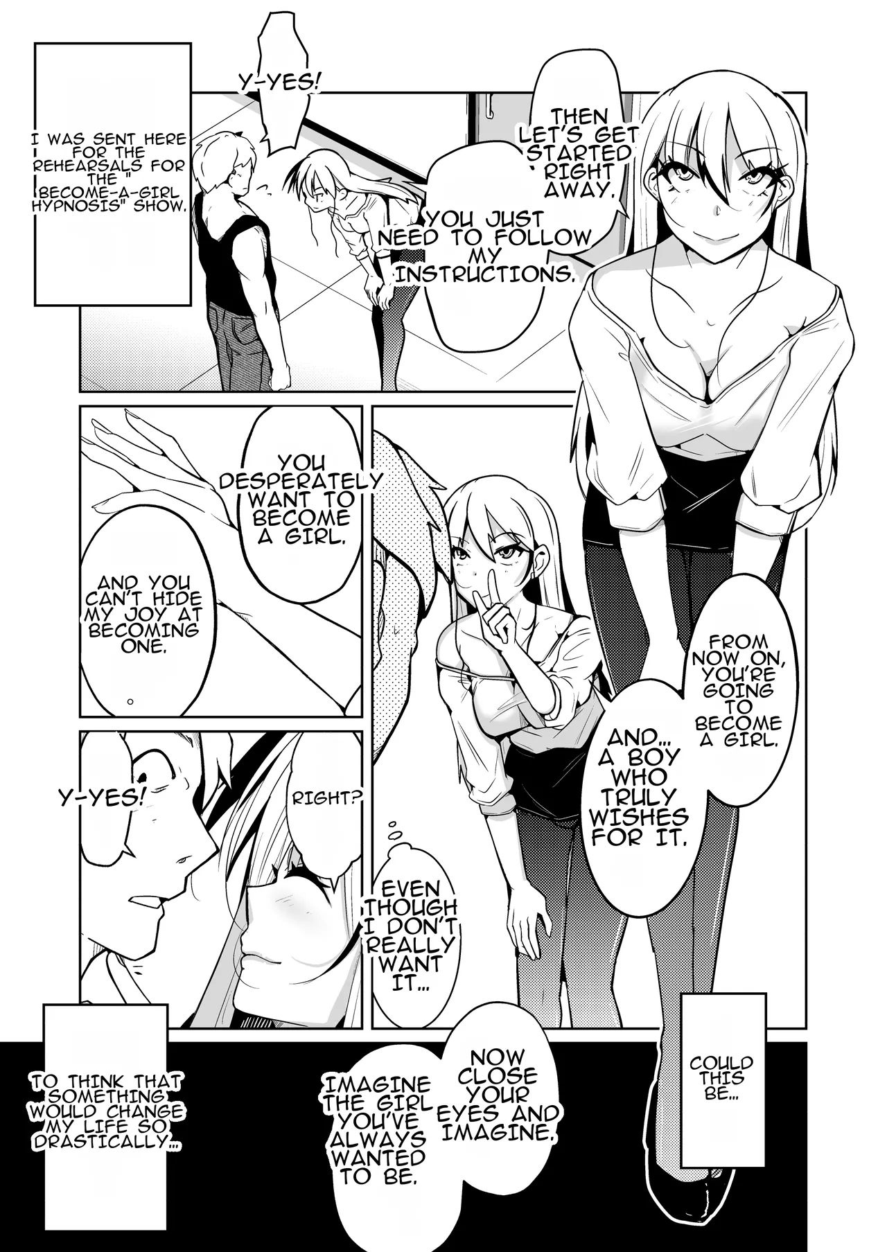 Hontouni Onnanoko ni Naru Anji | Hypnosis to Truly Become a Girl page 3 full