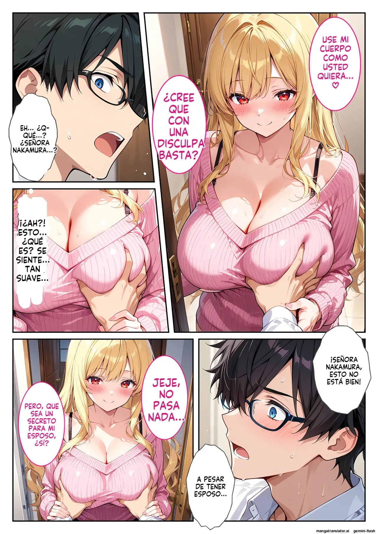 Tonari no bakunyu hitodzuma no aegigoe ga urusakute kuremu shitara haramase shazai sekkusu - StudioSR  MTL page 11 full