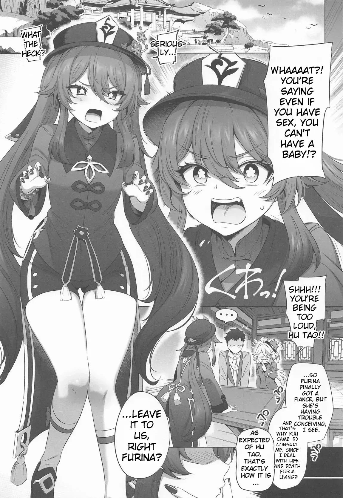 Furina Hu Tao Ninkatsu Kiroku | Furina & Hu Tao Pregnancy Record page 2 full