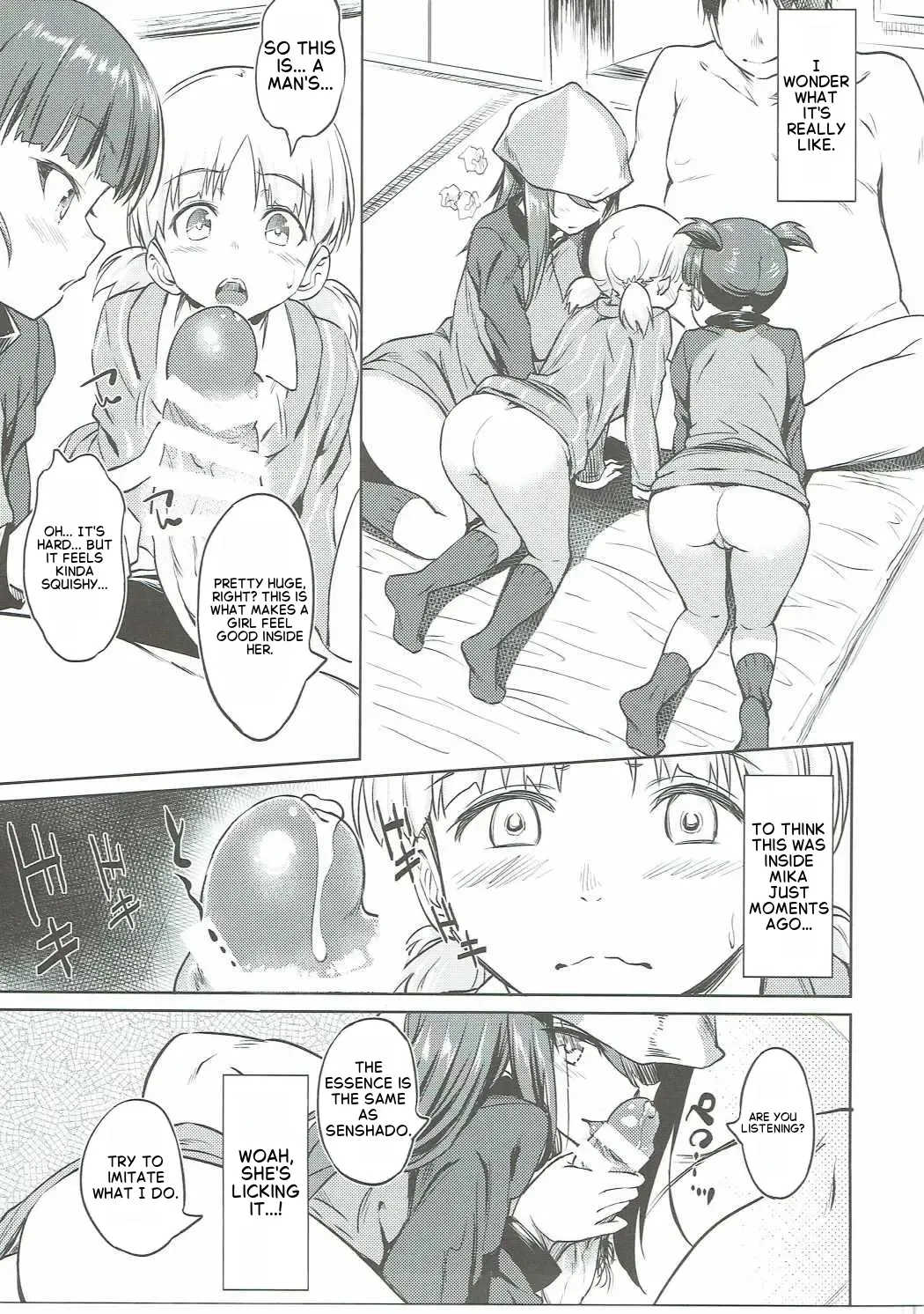 Senshadou no Uramichi Keizoku Koukou page 10 full