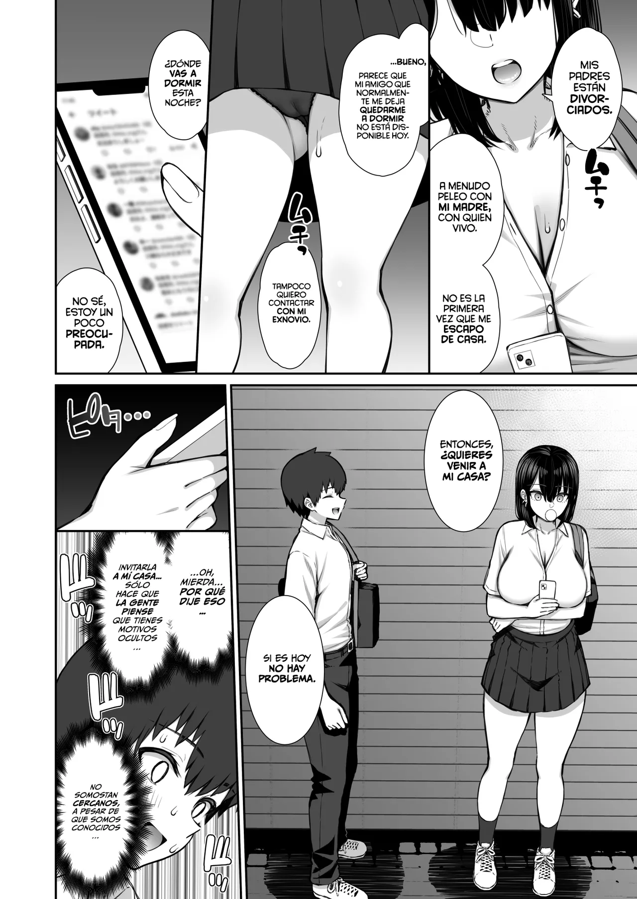 Iede Gal na Senpai wa Kantan ni Yarasete Kureru 1-5｜Mi Gyaru Senpai Fugitiva me Deja Follarla con Demasiada Facilidad 1-5 page 7 full