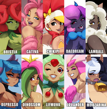 [Tovio Rogers] Pal Girls set + Extras (Palworld) cover