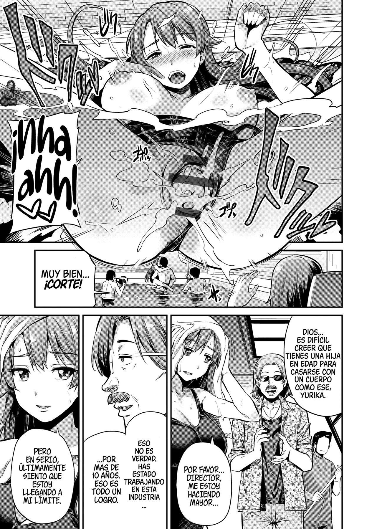 Mama wa AV Joyuu Kamera ga Toraeta Inran Jijou Haha to Musume ga Haramu Toki | Mamá Es Una Actriz AV page 3 full