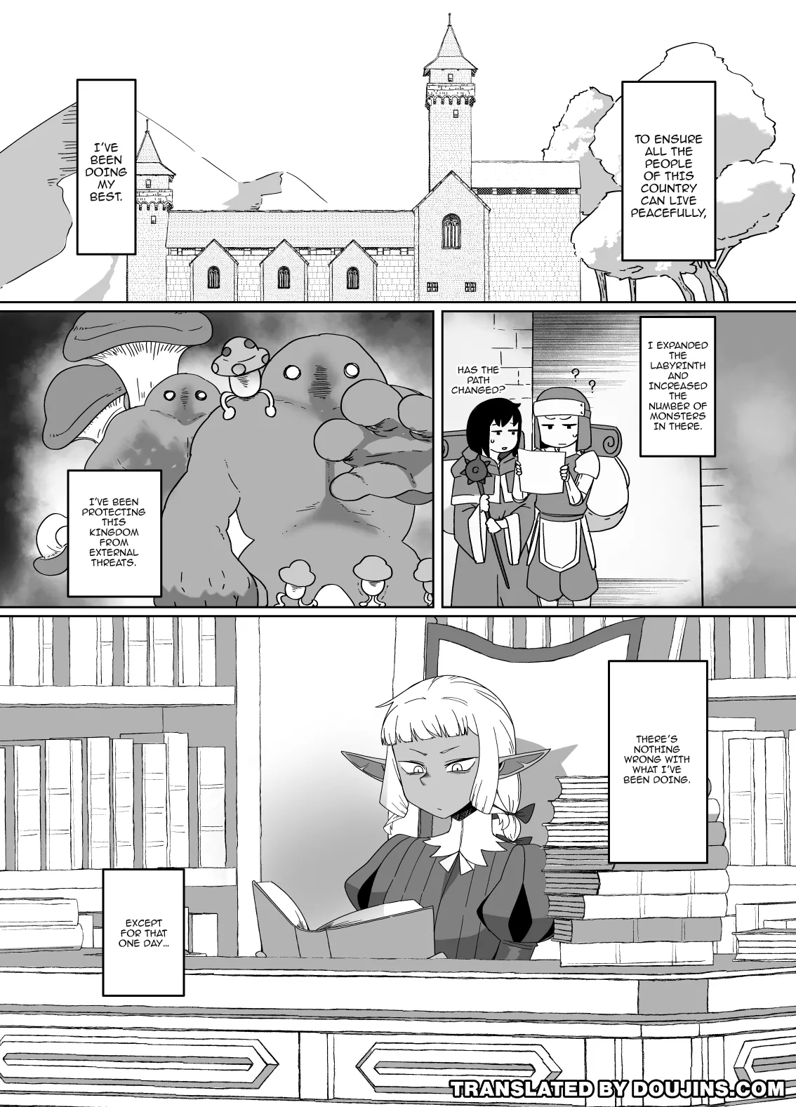Doukeshi wa Boku no Ougonkyou / The Court Fool Is My Golden Country page 2 full
