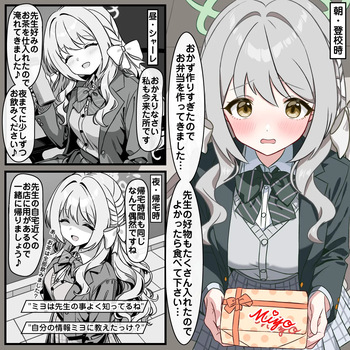 [トキビト] ミヨと一緒の1日 (ブルーアーカイブ) cover