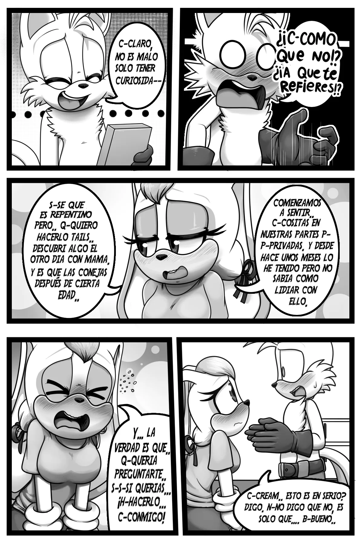 PLEASE FUCK ME - Tail x Cream Extra Story page 6 full