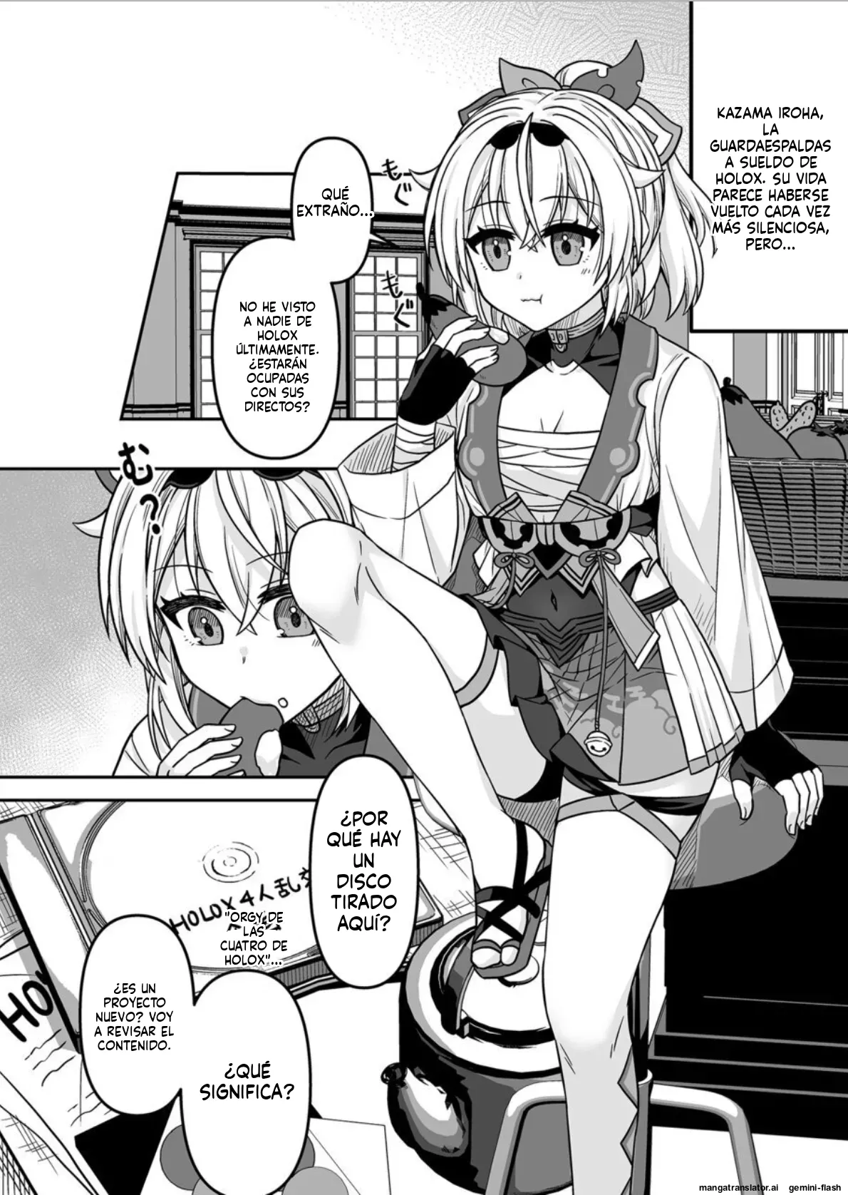 HOLOX Himitsu Kessha Keiei no Susume 5 | Guía para dirigir una   sociedad secreta 5 page 3 full