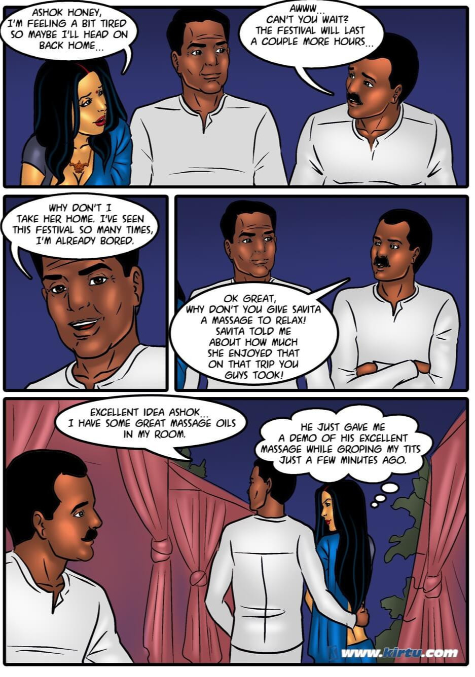 Savita Bhabhi Episode 41 The Village Festival page 6 full