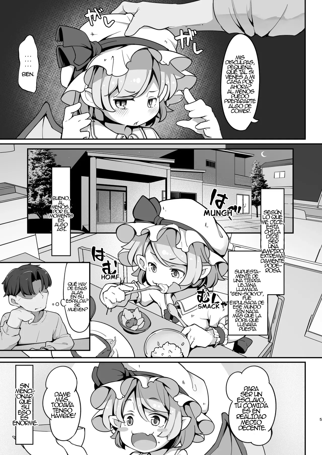 Sondai na Houmuresu Kyuuketsuki wa Shitsukeraretai｜La Vampira Legal y Arrogante Quiere ser Disciplinada page 4 full