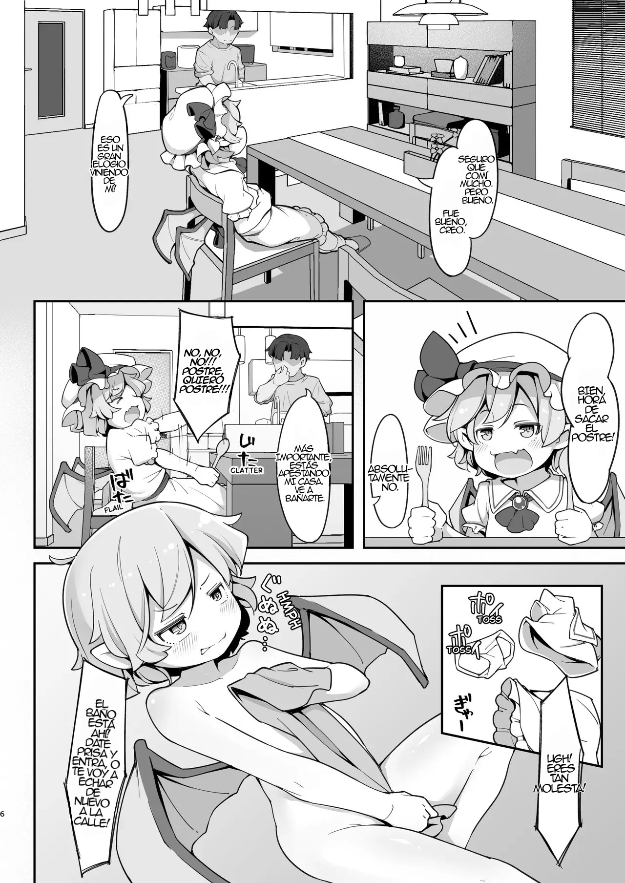 Sondai na Houmuresu Kyuuketsuki wa Shitsukeraretai｜La Vampira Legal y Arrogante Quiere ser Disciplinada page 5 full