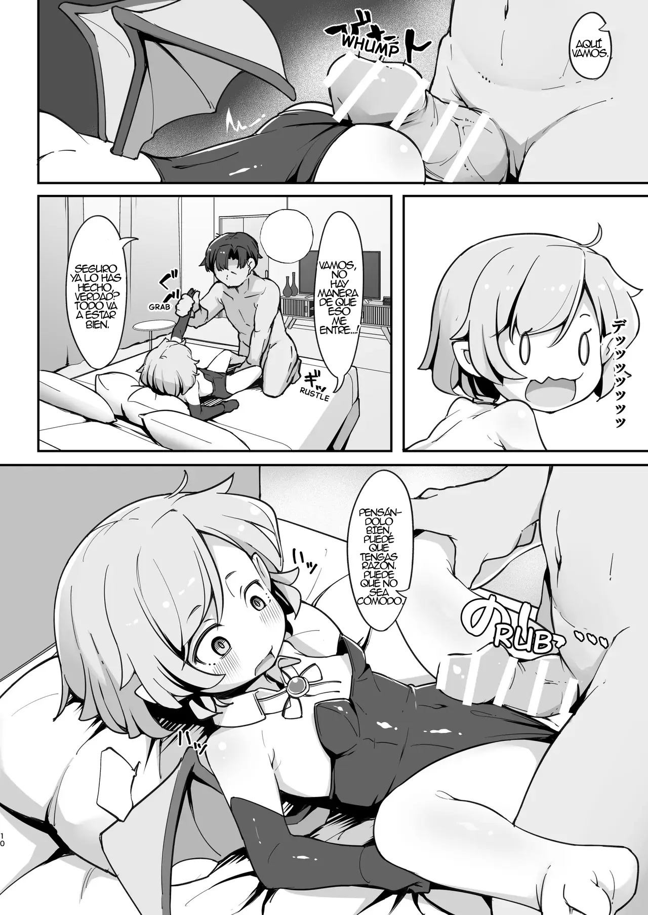 Sondai na Houmuresu Kyuuketsuki wa Shitsukeraretai｜La Vampira Legal y Arrogante Quiere ser Disciplinada page 9 full