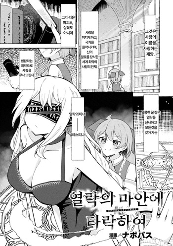 [Napopasu] Etsuraku no Magan ni Ochite [Korean] cover