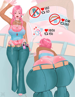 Valentines slime girl breeding