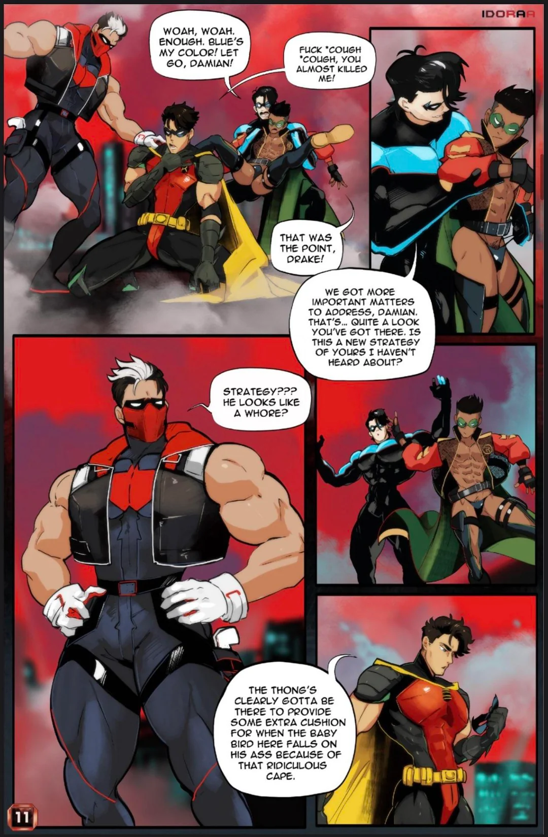 Batboys - Juvenile Taking Flight page 12 full