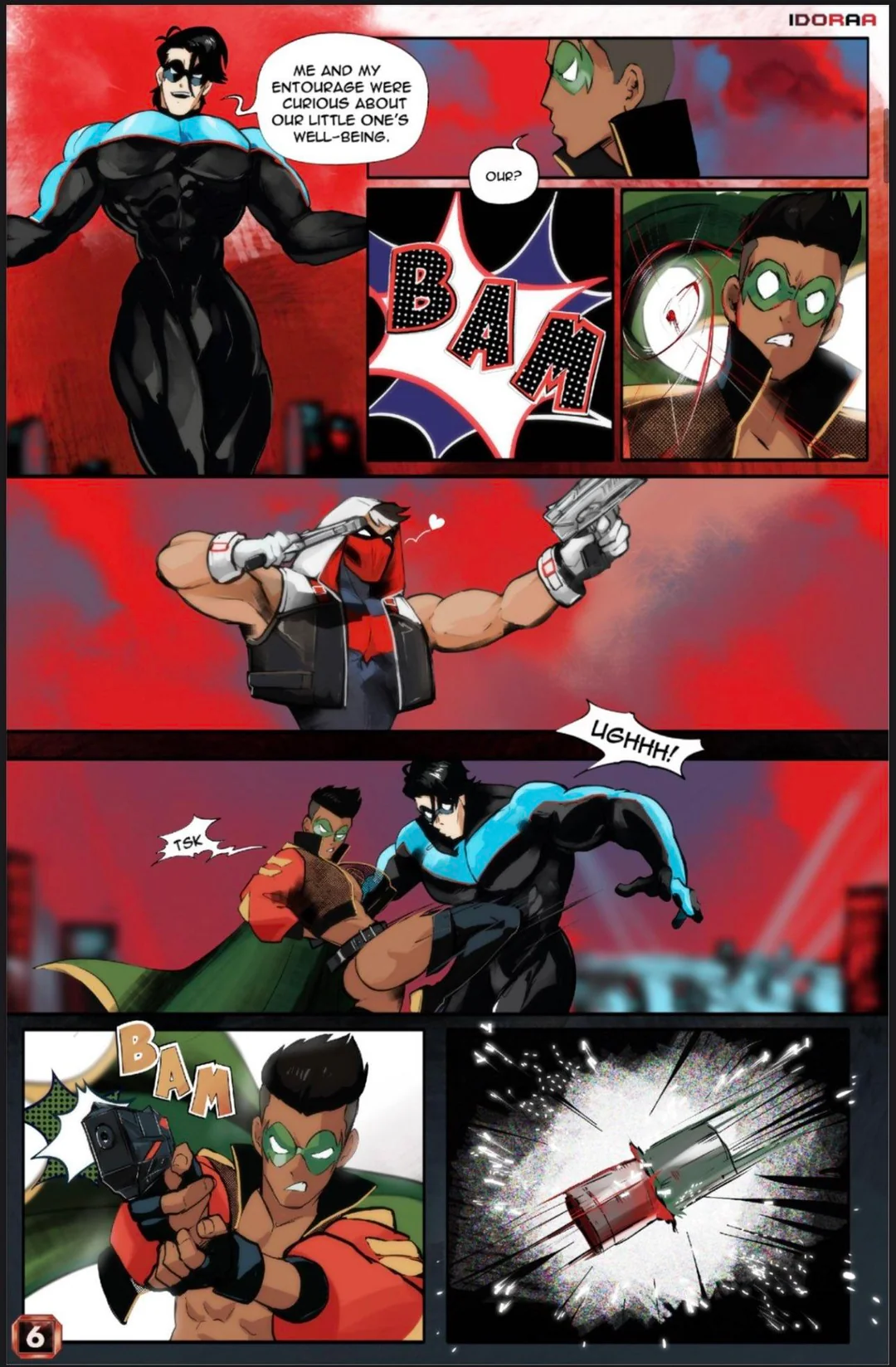 Batboys - Juvenile Taking Flight page 7 full