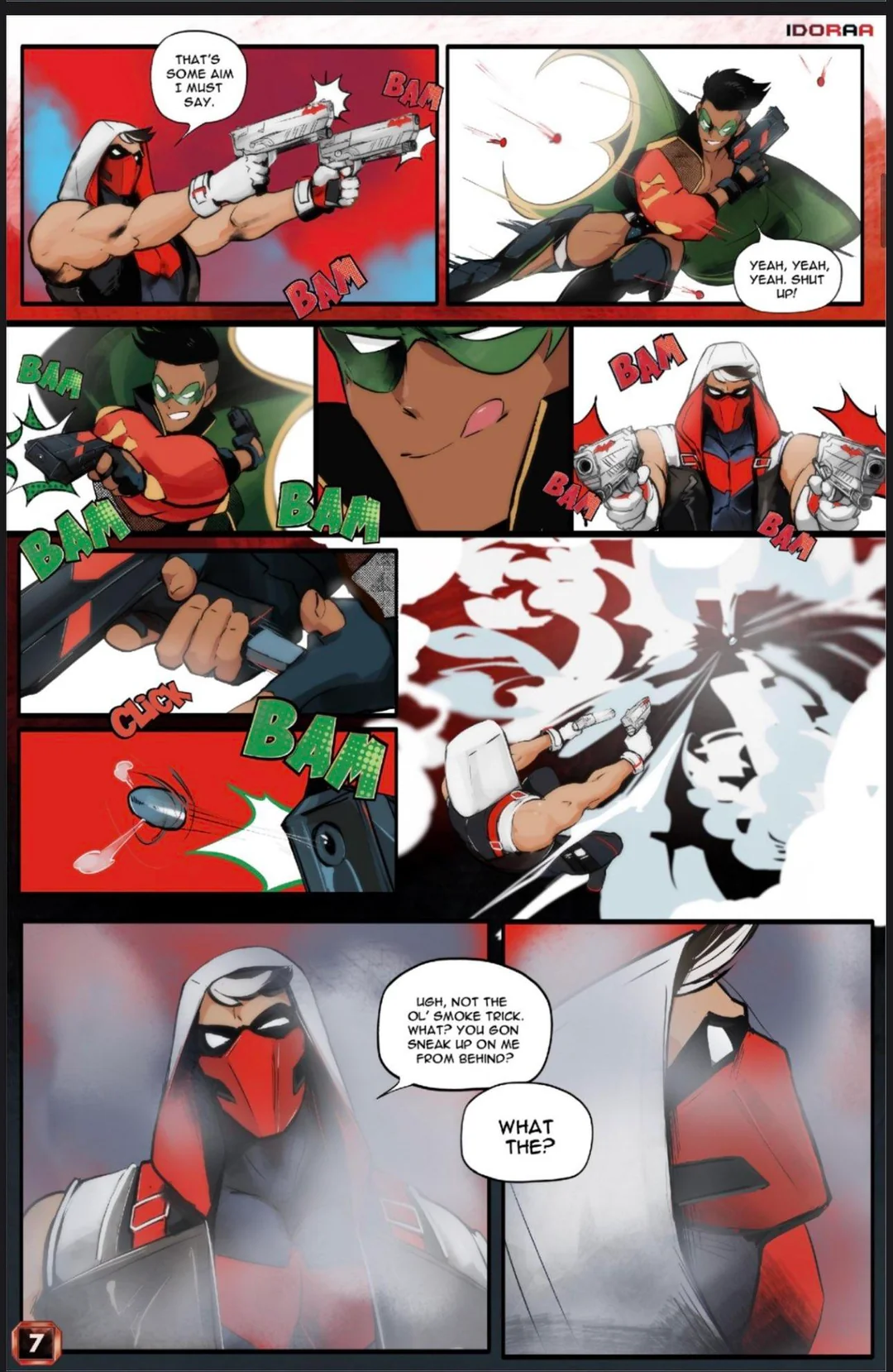 Batboys - Juvenile Taking Flight page 8 full