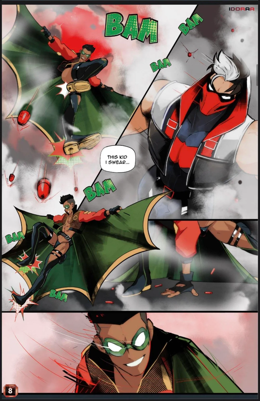 Batboys - Juvenile Taking Flight page 9 full