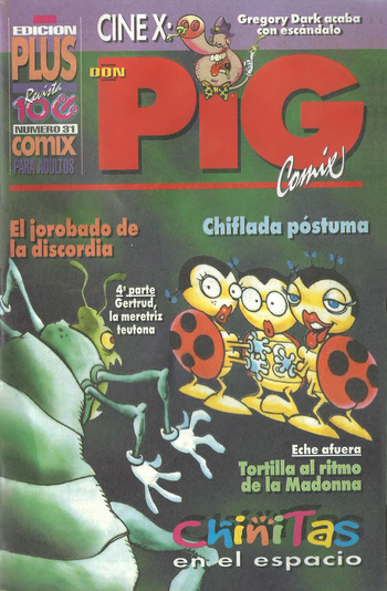 DON PIG COMIX  - 31 suplemento de la Revista 100% cover