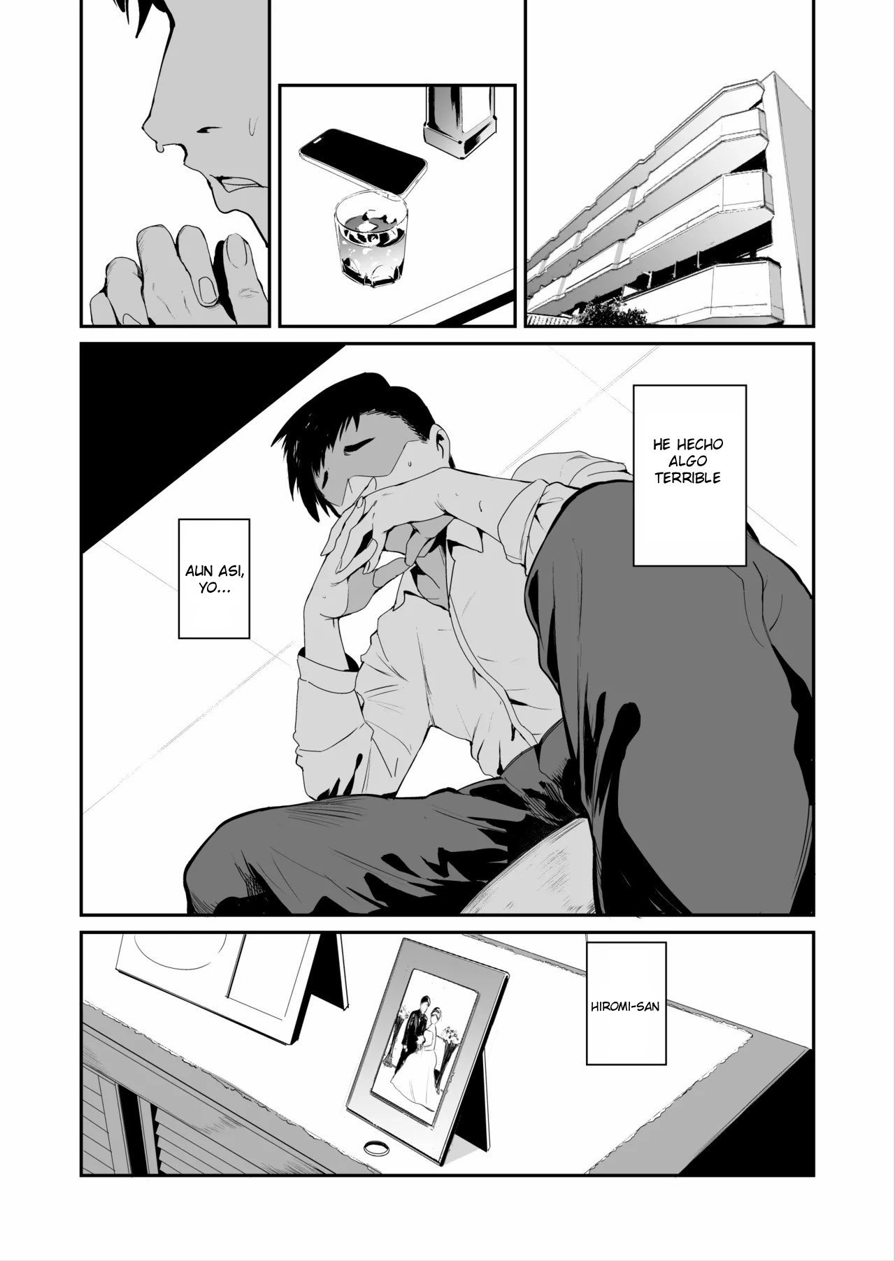 Fella Mask Fujin Kanketsu Hen ~Otto no Mae de Midareru Mask Dorei Zuma-tachi~｜La Esposa De La Mascara de Mamadas 3 page 2 full