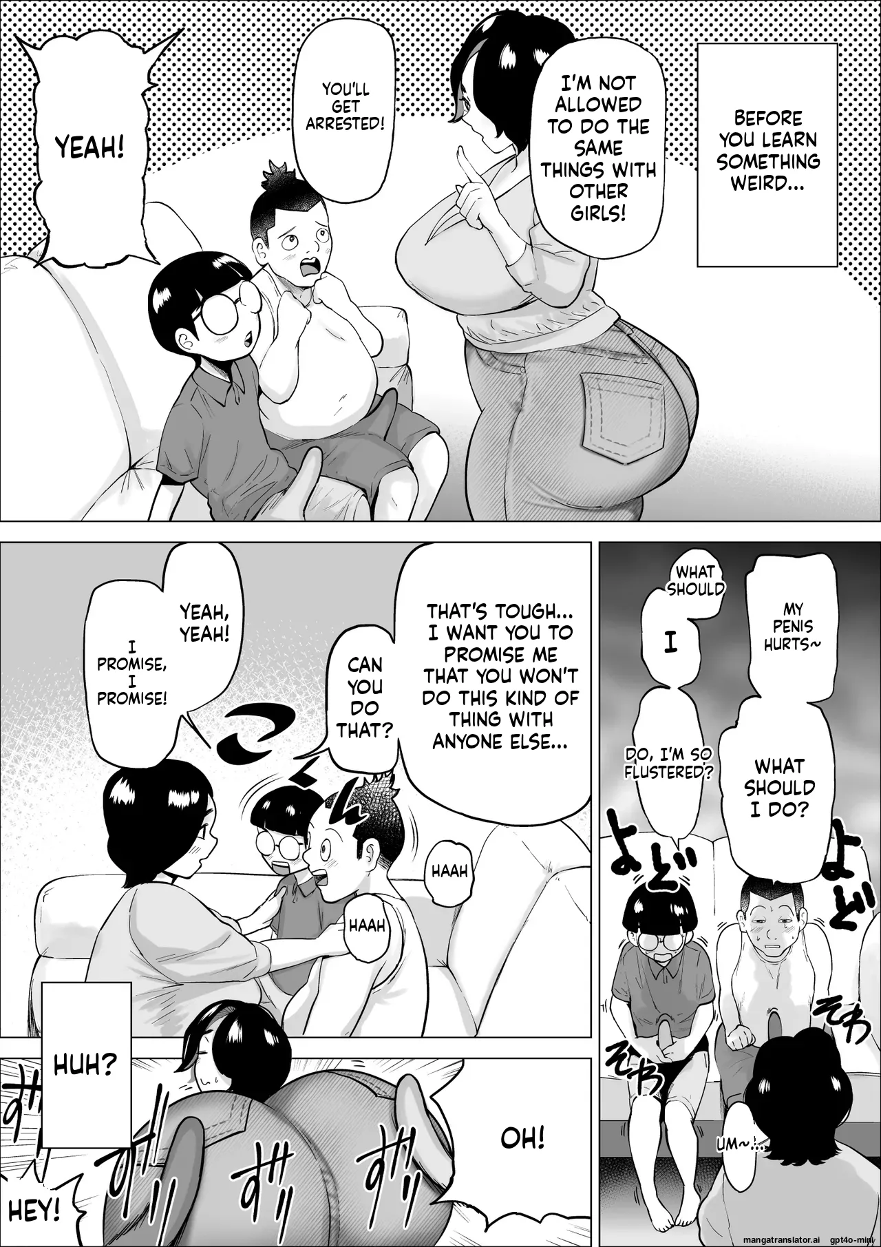 Sho-kun's Mom Feels Good in Every Way page 6 full