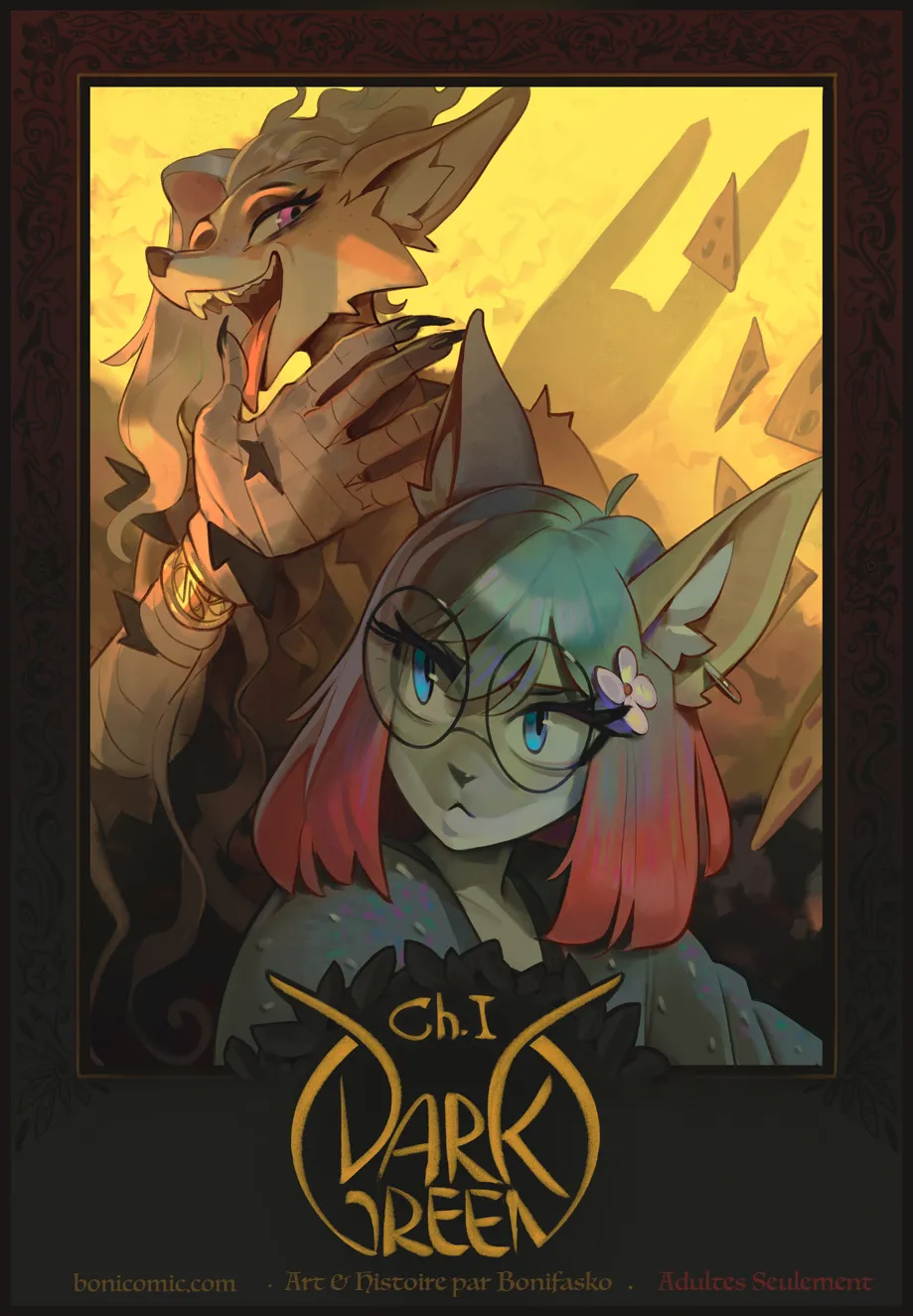 Dark Green Chapitre 1 page 1 full