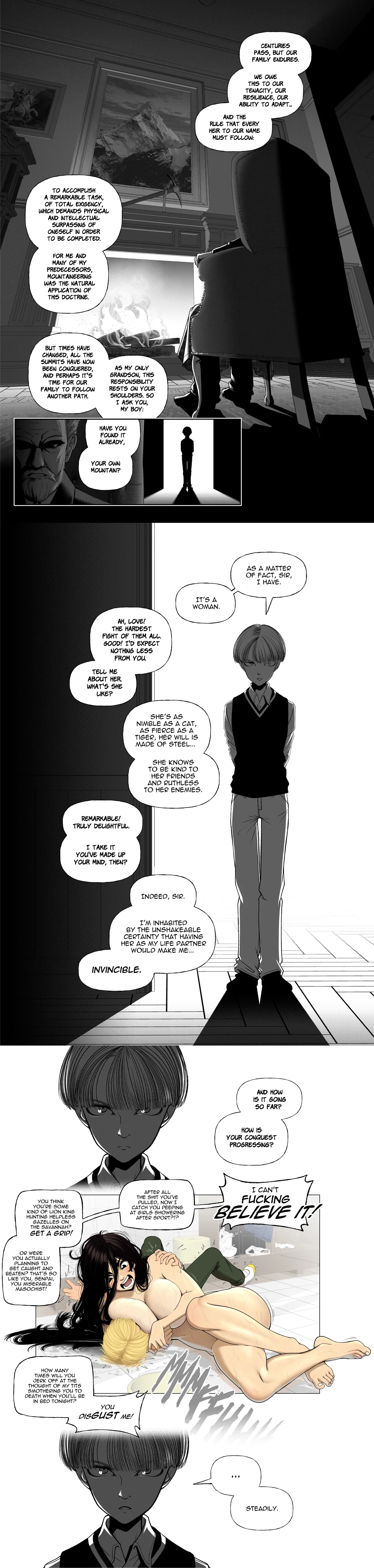 My Own Mountain: My Insufferable Junior page 7 full