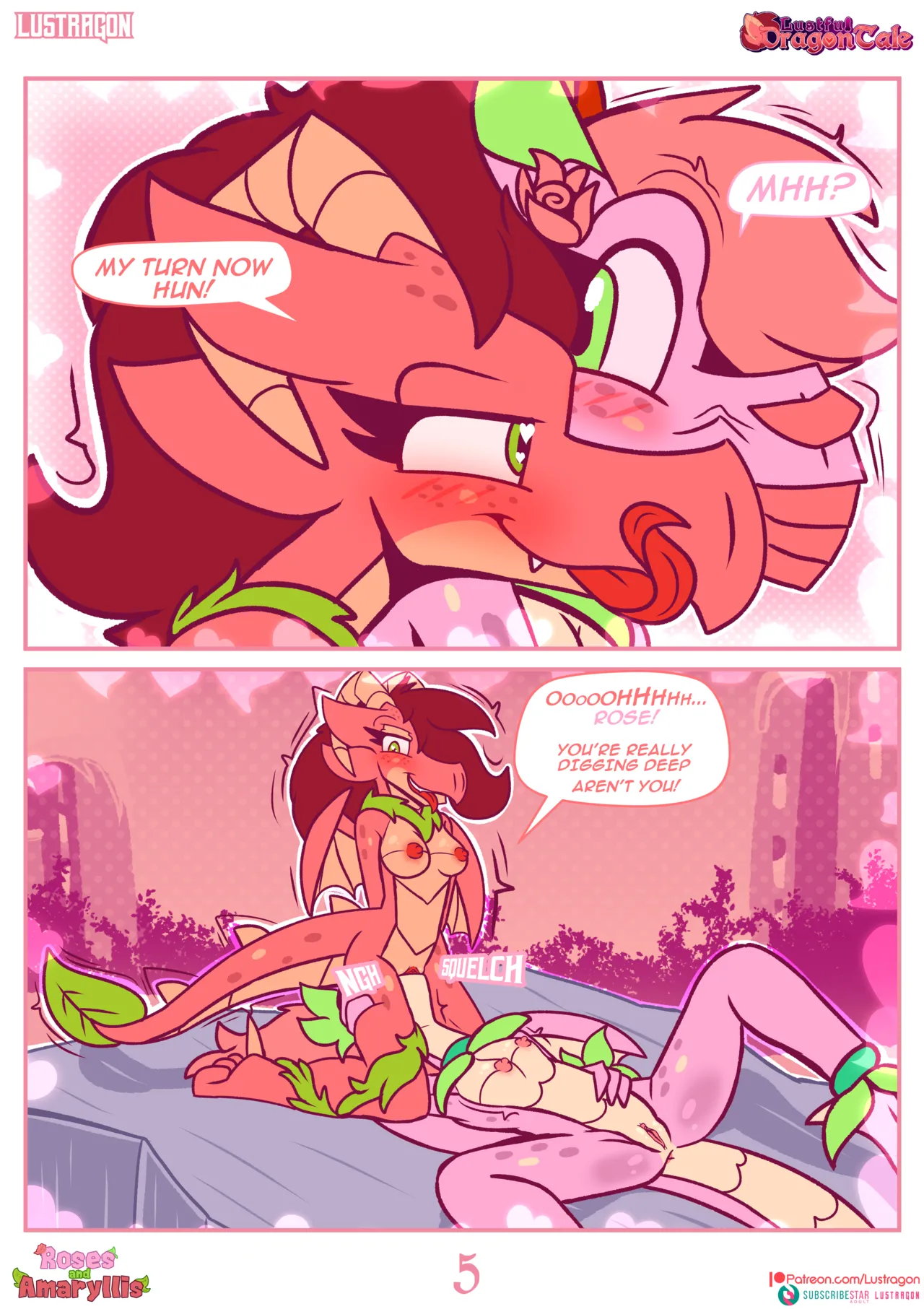 Roses and Amaryllis page 6 full