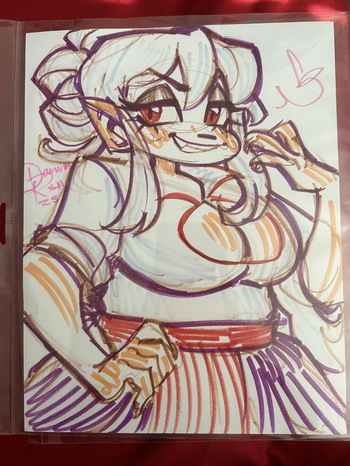 Artist:gladiwhoa oc siren cover