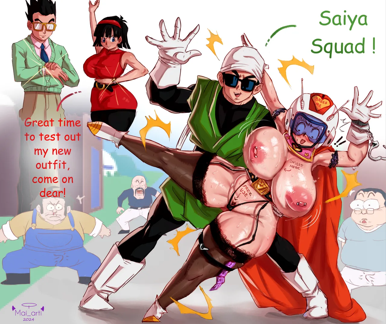 Bulma was right, Videl's outfit really got Gohan "excited" page 1 full