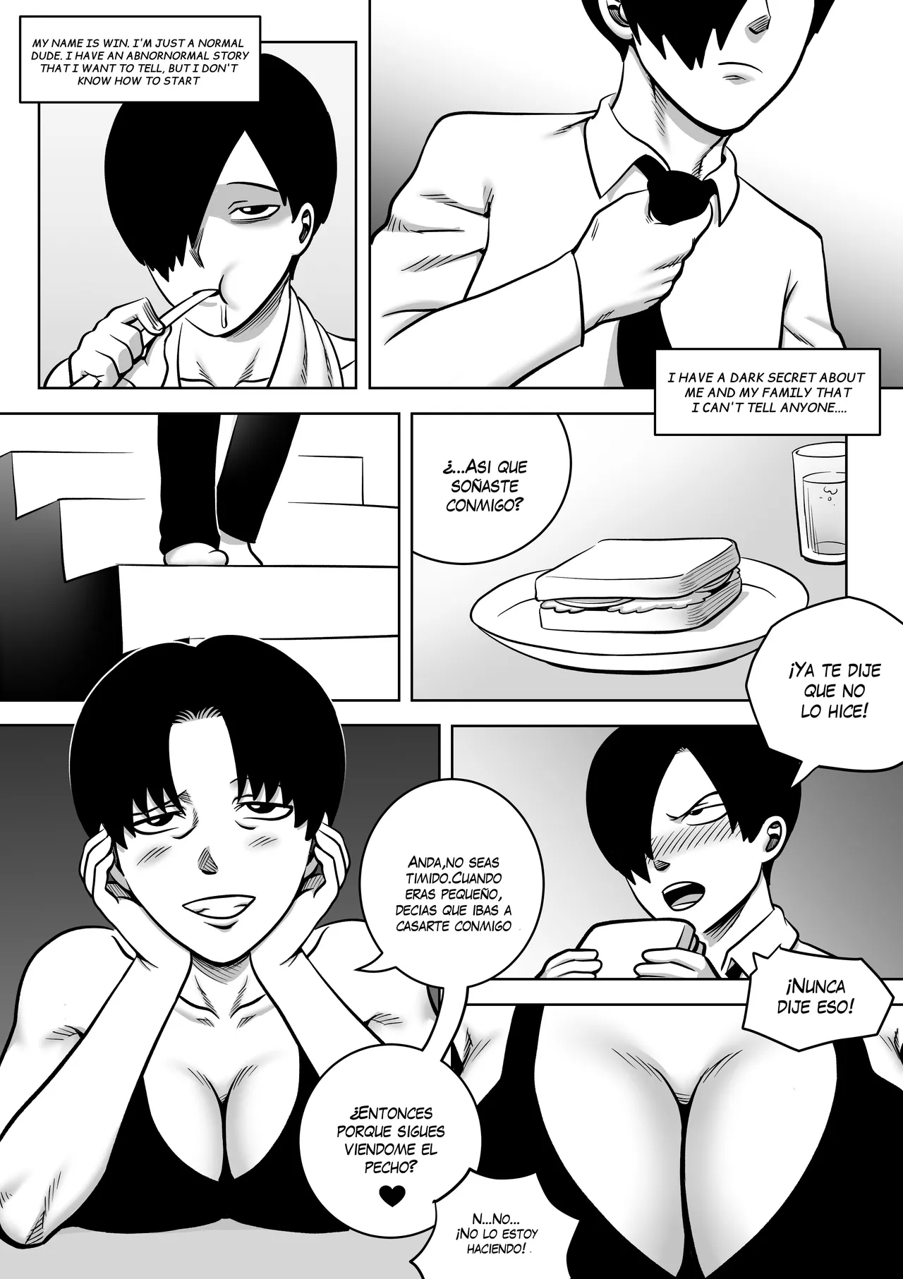 Dad stole My GF so I try to steal His Wife #1 page 5 full