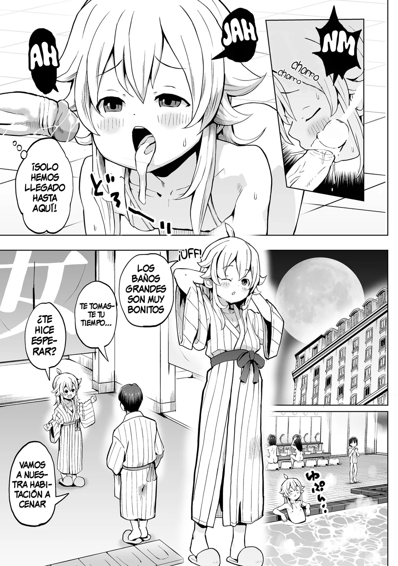 Musume to Issho ni! Maruhi ryokou | Secret Trip With My Daughter! page 9 full