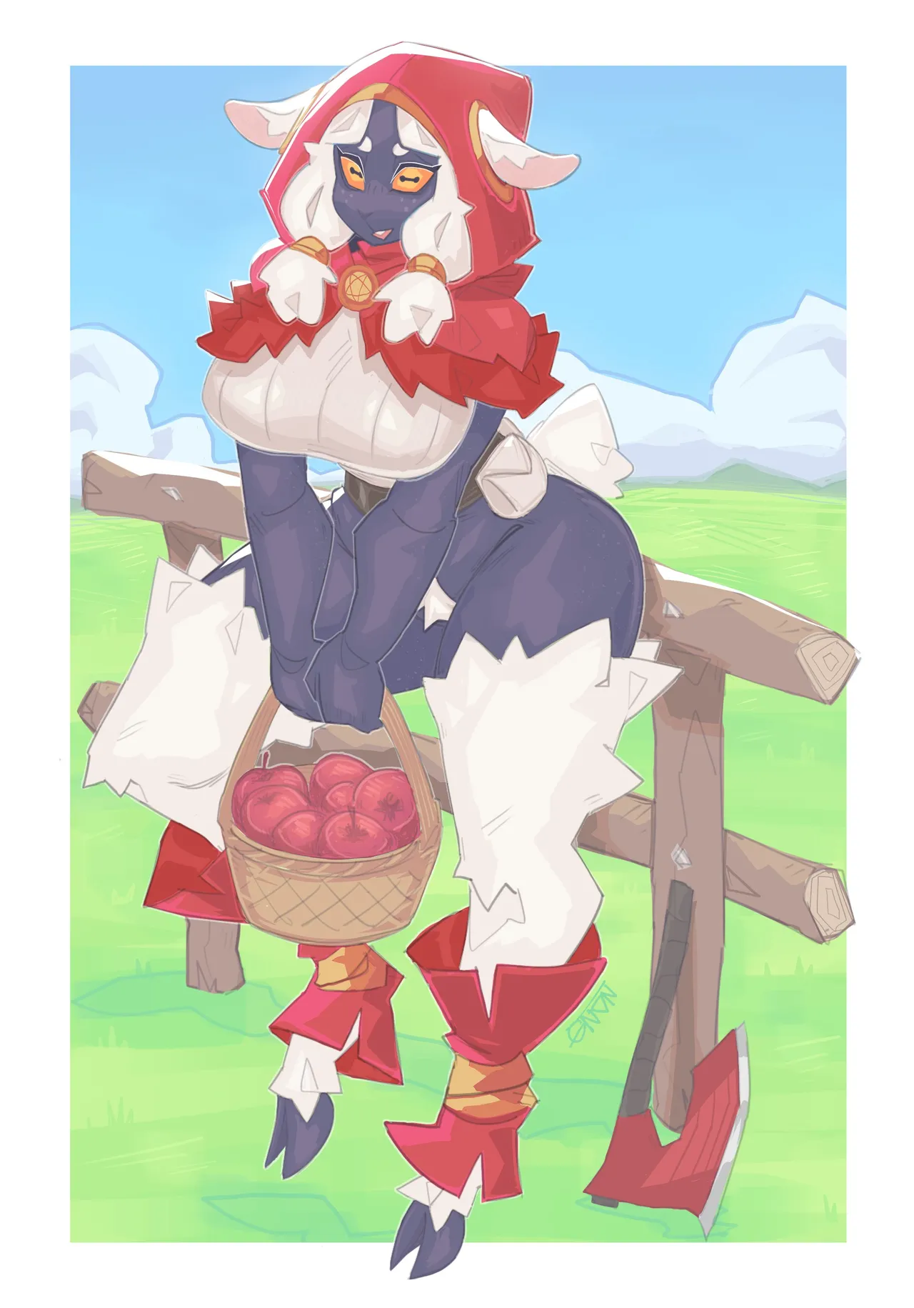 Reinette the Sheep page 1 full