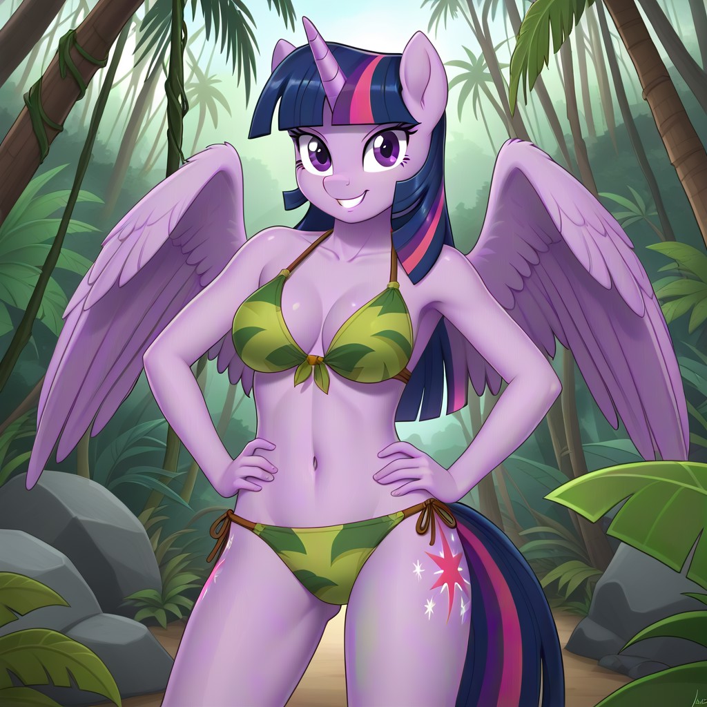 Babes of The Jungle-AI Generated page 1 full