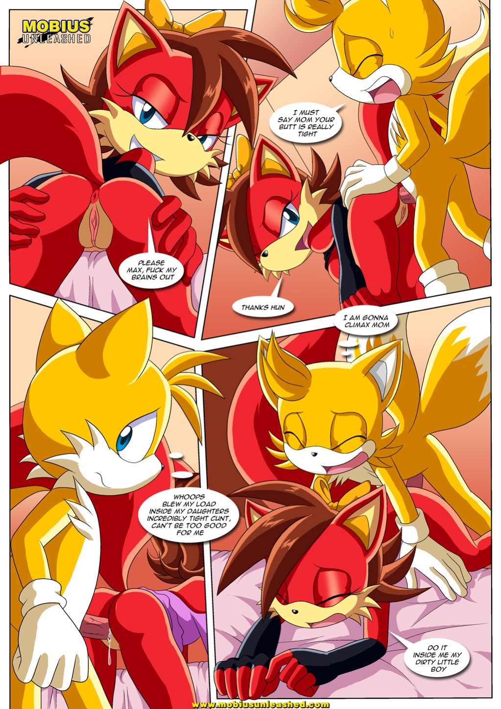 Mobius Unleashed: The Prower Family Affair page 12 full