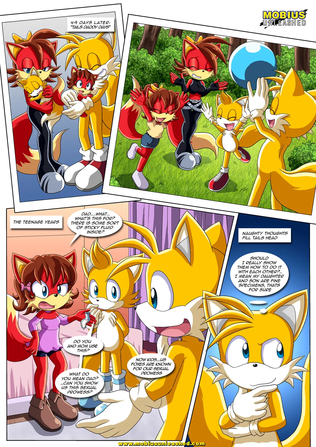 Mobius Unleashed: The Prower Family Affair page 6 full