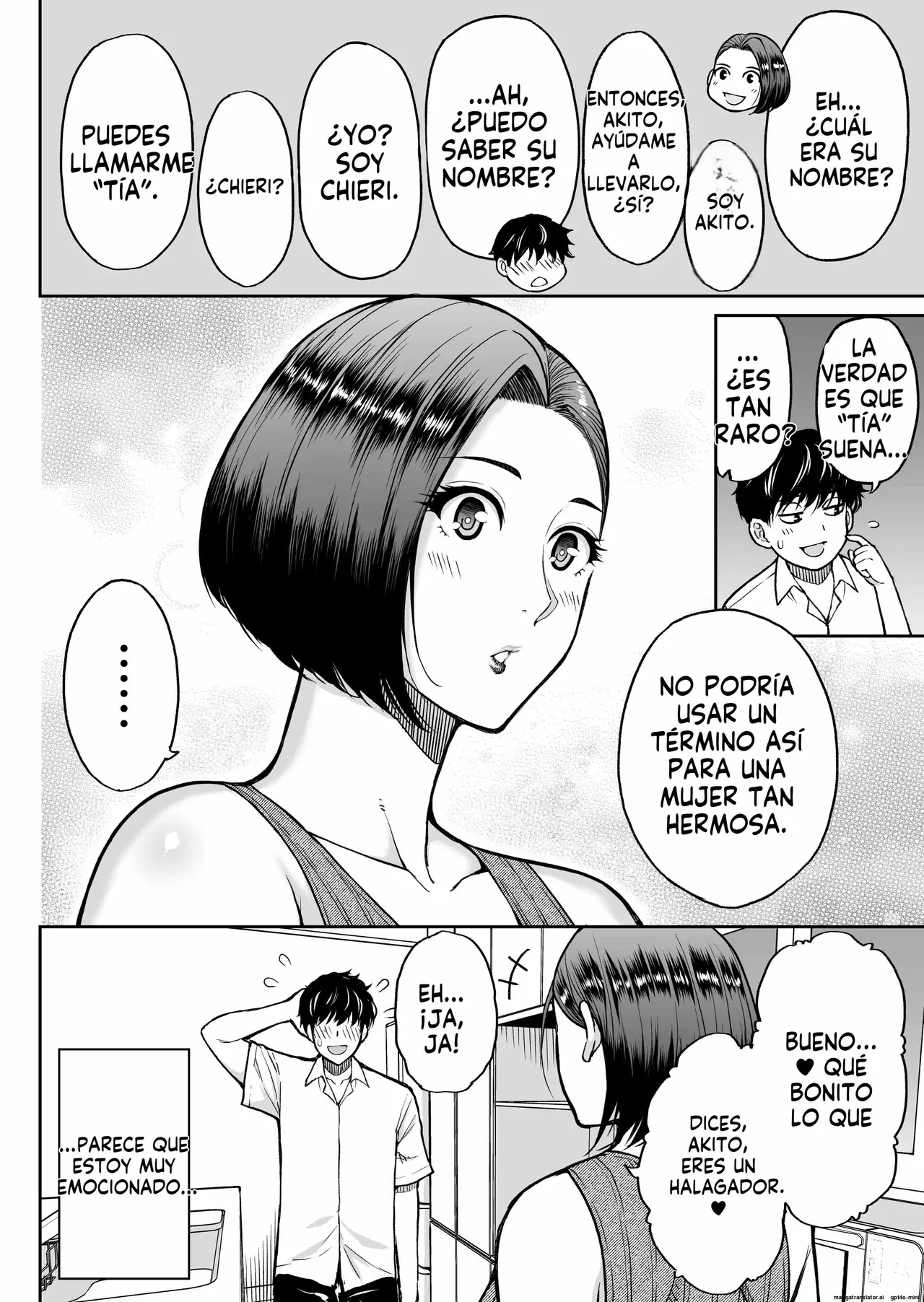 Tomodachi no Hahaoya wa Midarana Jukujo｜La Madre de Mi Amigo es una Perra en Celo page 9 full
