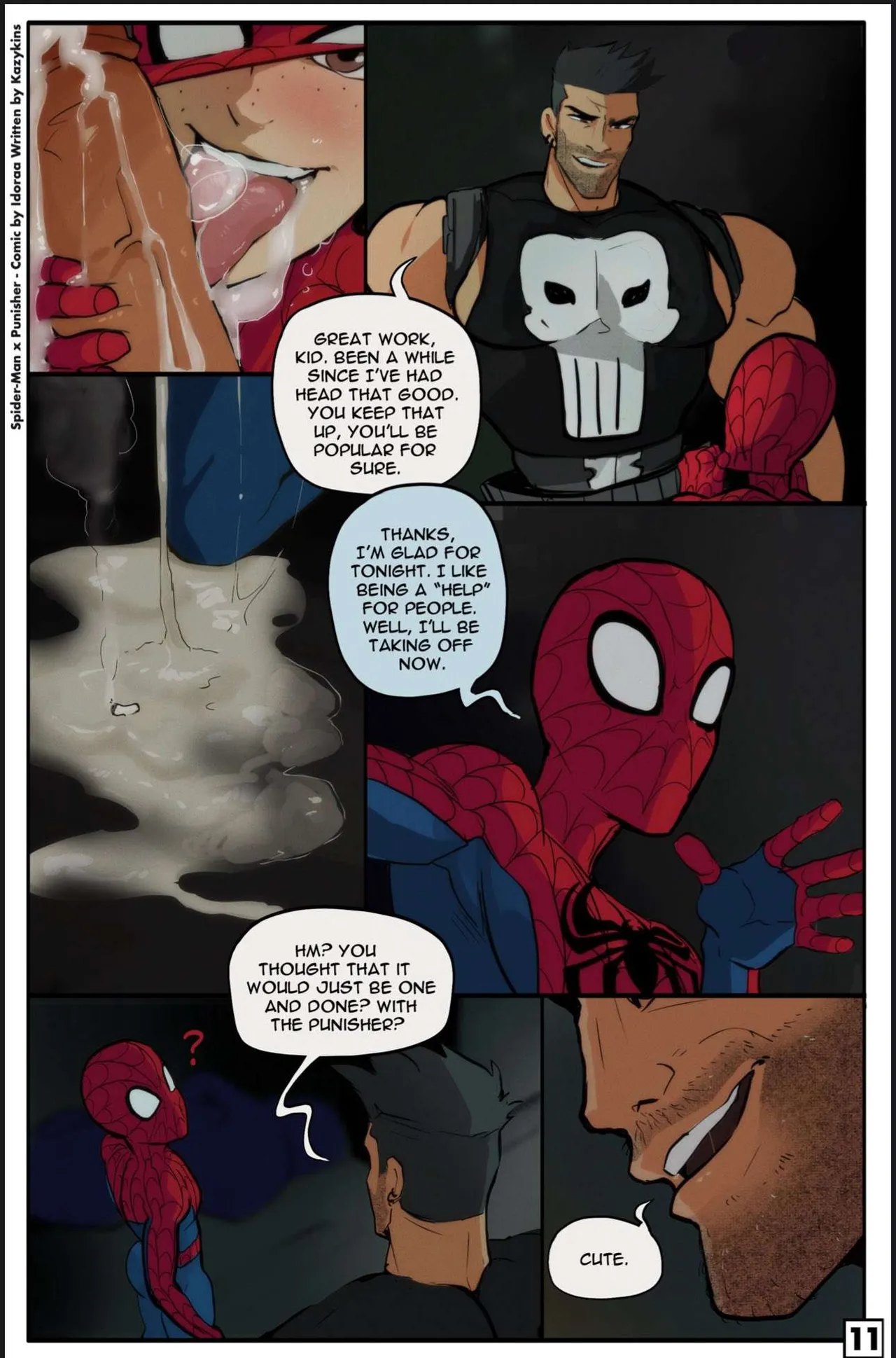Frank Castle And Spidey page 11 full