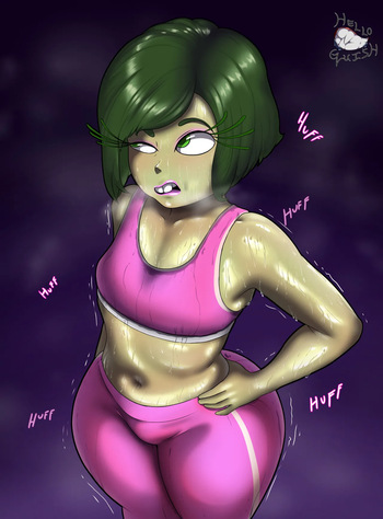 [Helloguish] Disgust finding a workout buddy (Inside out) cover