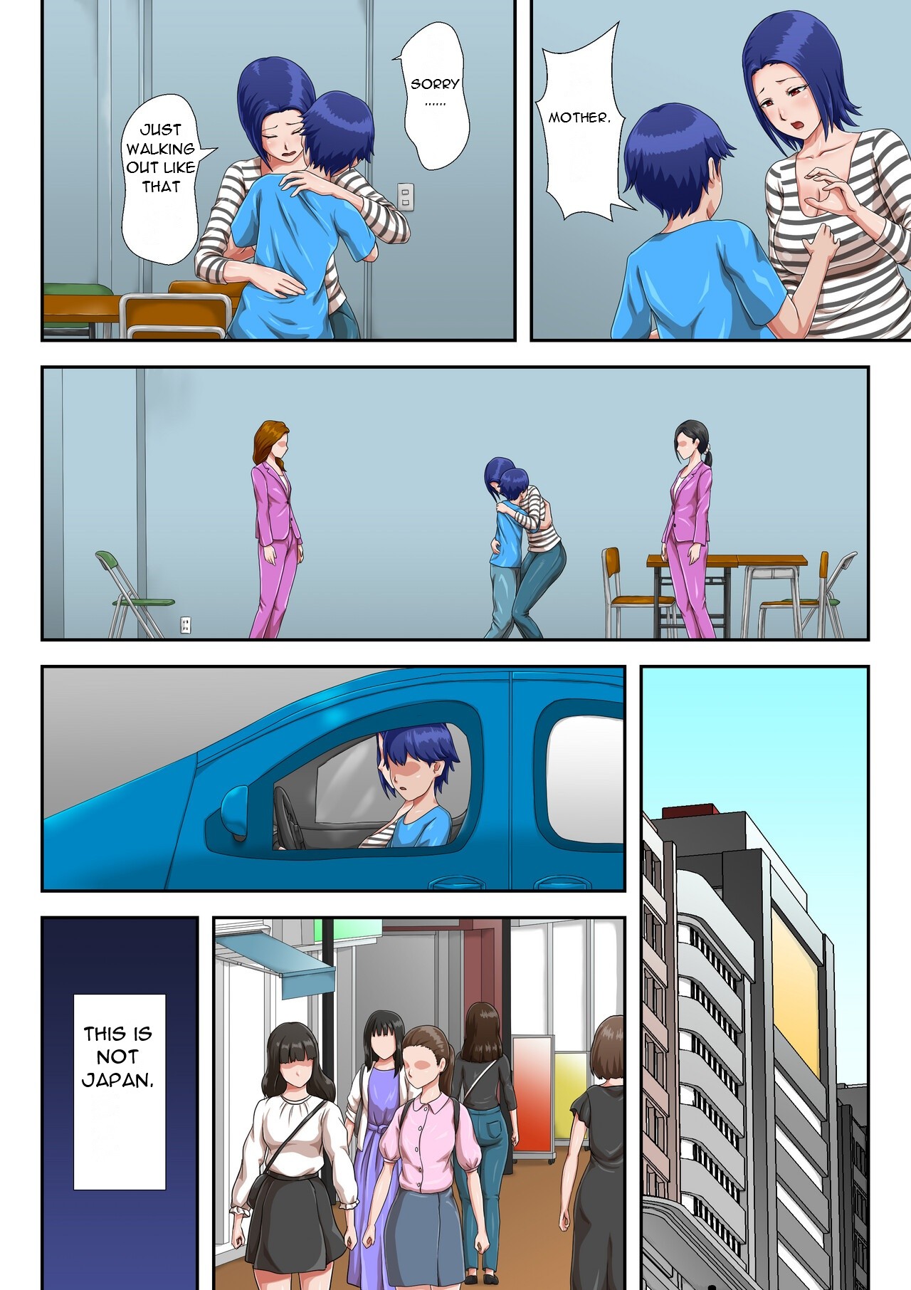 Boshi Koubi Shinai to Sumenai Tokoro - A Place Where You Can't Live Unless You Have Sex With Your Mother page 7 full