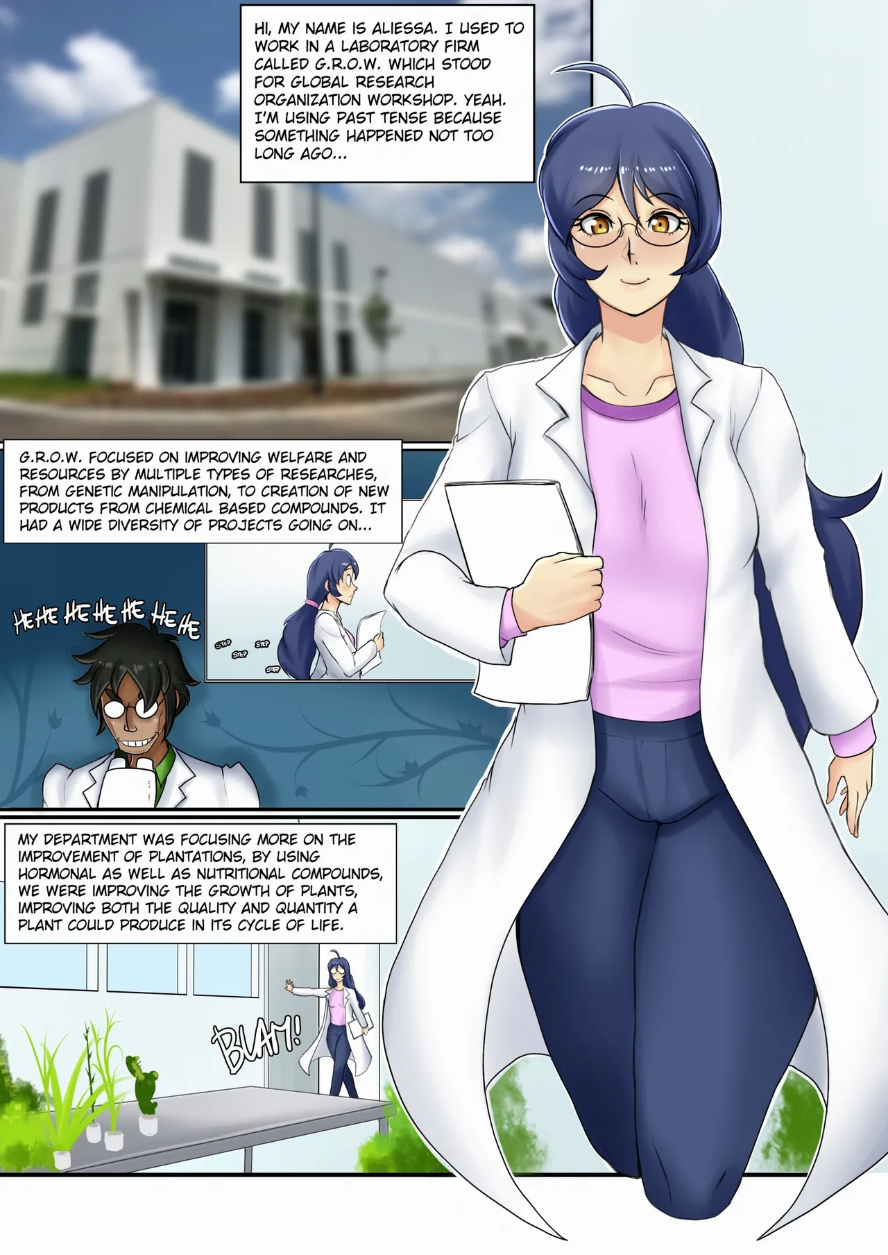 Aliessa's Magnification Mishaps - Issue 01 page 3 full