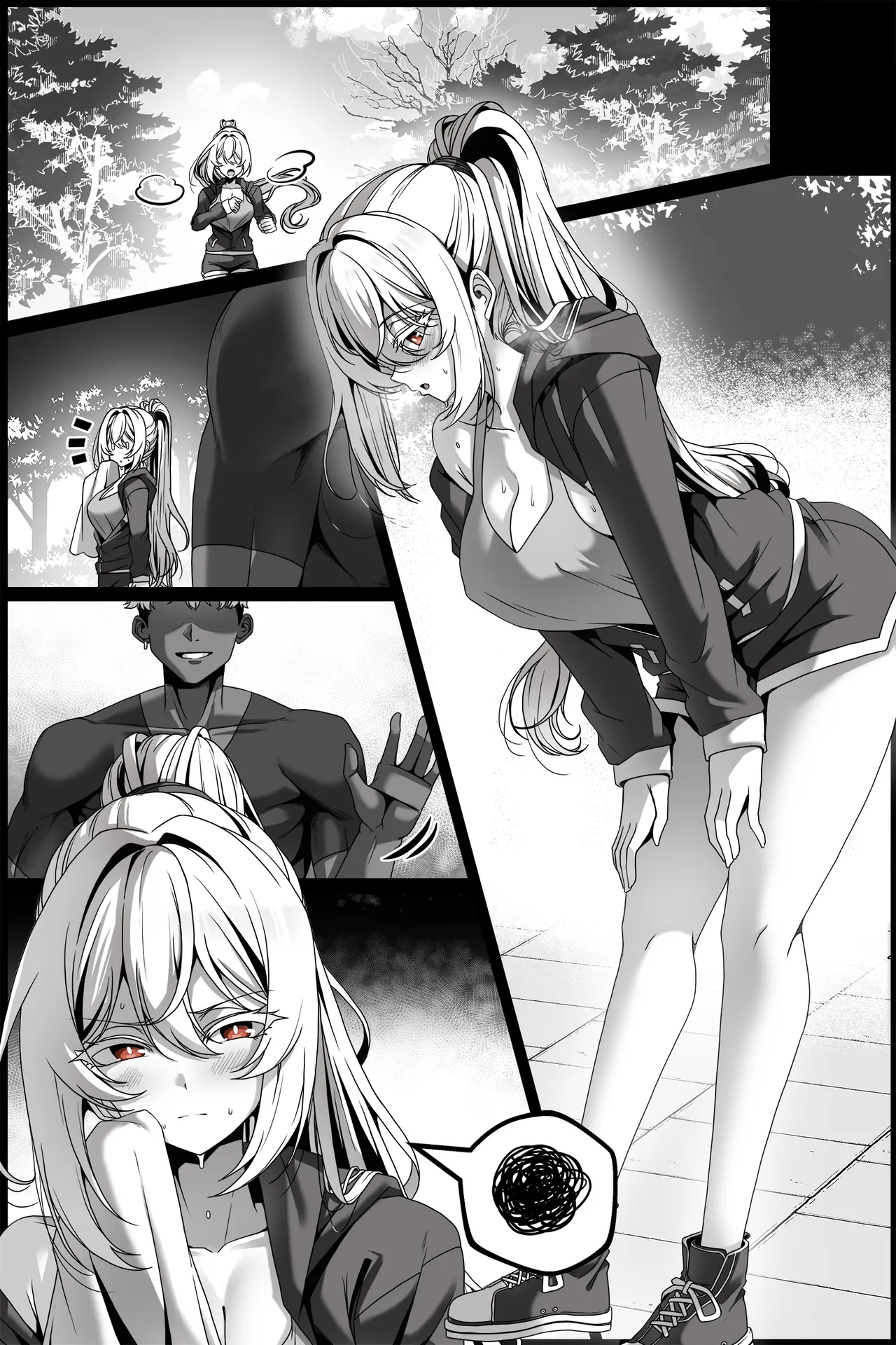 Yowami o Nigirareta Onna 1-2｜Chantajeada con su Debilidad 1-2 page 1 full