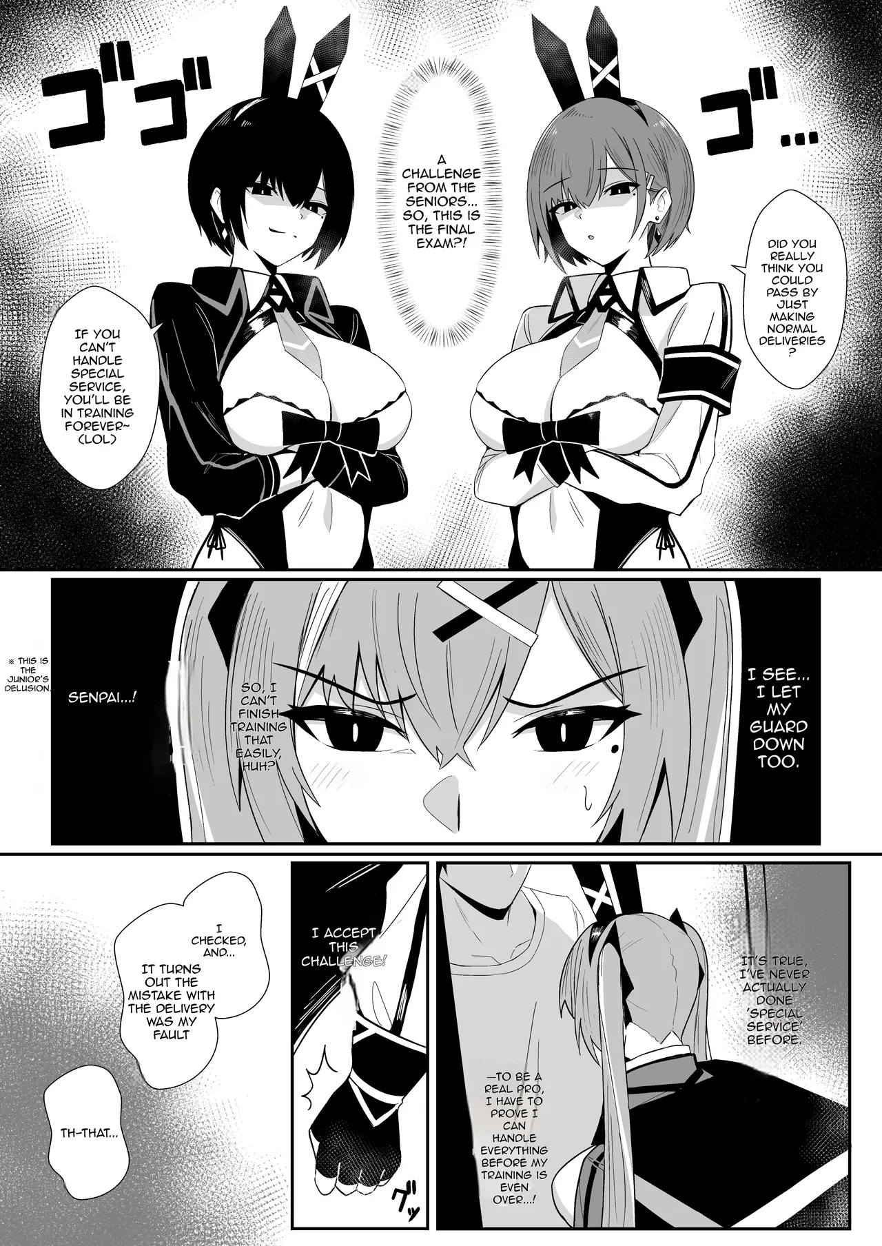 Haitatsu Bunny Girl to Service Ecchi 4 - Delivery Bunny Girl page 11 full