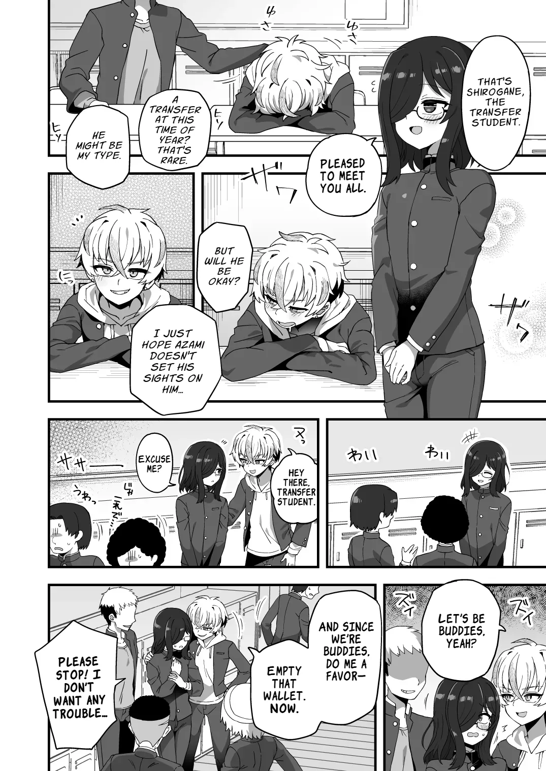 Jikan Teishi Nouryokusha VS Furyou Shounen | Time‑Stop Ability User VS Delinquent Boy page 3 full