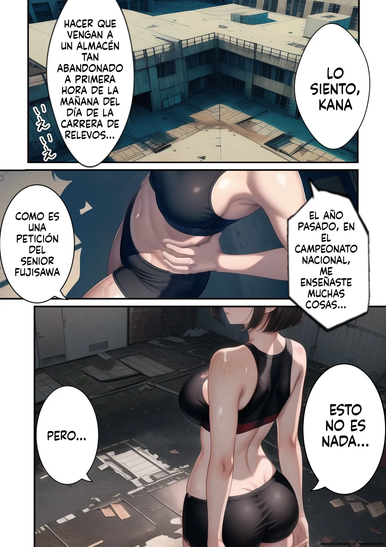 Kaisai! Netorare ekiden rikujou joshi wa taikai-chuu ni senpai  MTL page 11 full