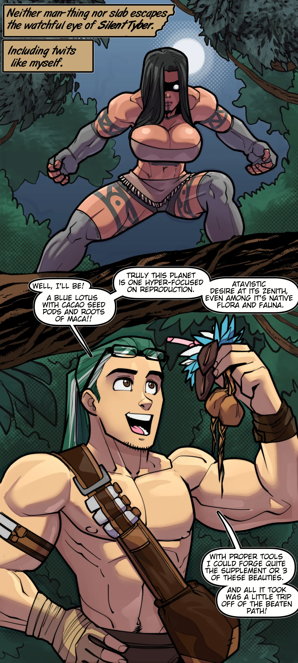 Hero Tales Comics - Doc Sampson's Journal and Tales of the Gia page 8 full