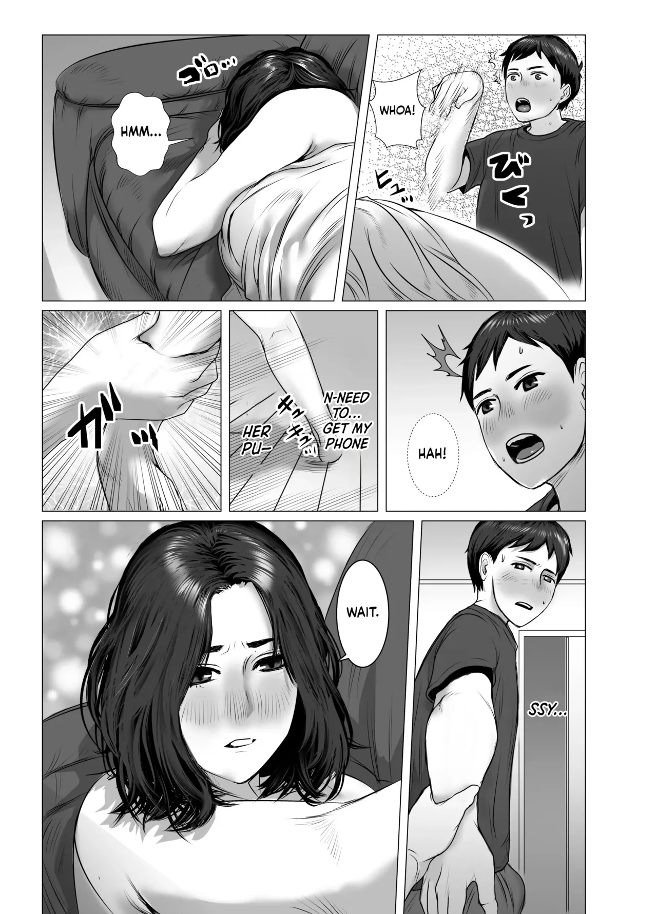 Okaa-san wa You to Machigaeru dakara Boku mo Machigaeru | When Mom Gets Drunk, She Makes Mistakes—So I Make Them Too page 12 full
